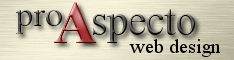 Banner of "ProAspecto web design"