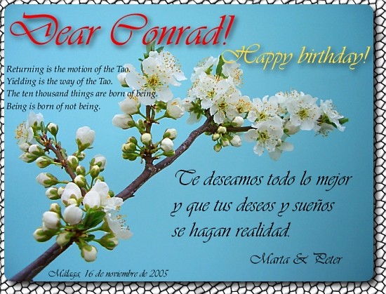 Grusskarte (c) 2005 proAspecto web design Geburstagsgr��e 1
