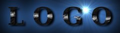 ejemplo "LOGO" para fuente con efectos